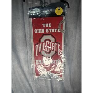Ohio State Buckeyes Decorative Team Flag New Evergreen 12.5x28in